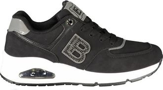 Laura Biagiotti Polyurethane Sneaker - Dames - Sneakers - Zwart - 38 EU - Polyester - Schoenen