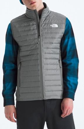 The North Face Canyonlands Hybrid Vest in Tnf Medium Grey Heather at Nordstrom