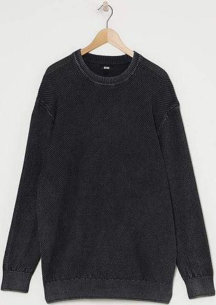 Jacamo Pigment Dyed Slouch Knitted Jumper