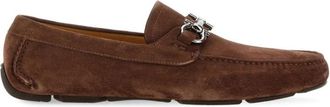Ferragamo Brown Slip On Loafers