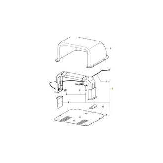 STIGA Sports Subbase De Carga Original Stiga - 1126-1469-01