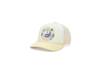 Spiritual Gangster Earth Energy Trucker Womens Hat Baseball Caps White, Polyester