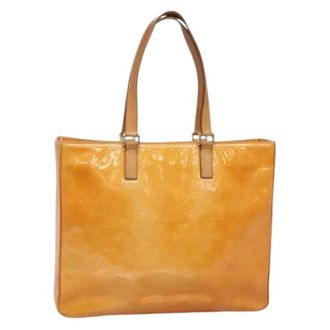 Louis Vuitton Pre-owned Tote Bags, female, Yellow, Size: ONE SIZE Pre-owned Leather louis-vuitton-bags