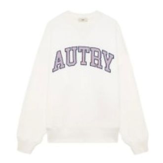 Autry Sweatshirts, male, White, Size: XL Crewneck Sweatshirt