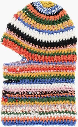 Dsquared2 Wool-Blend Crochet Balaclava size One Size