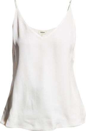L'agence Gabriella Silk V-Neck Tank