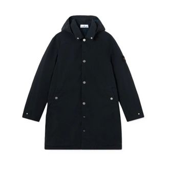 Stone Island Heren, Mantels, Blauw, Maat: XL Poliester