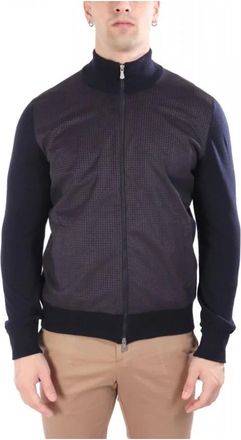 Gran Sasso Jassen > Bomberjacks - Heren - Bomber jackets - Blauw - L - Jassen