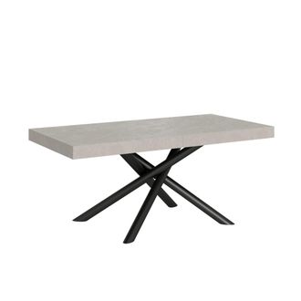 Itamoby Mesa extensible 90x160/420 cm efecto madera cachemira, hierro