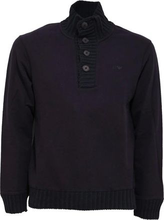 Armani Hombre, Jerseys, Azul, Talla: S