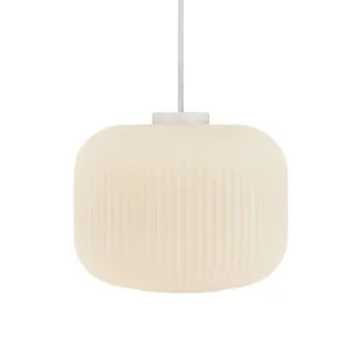 Nordlux Lámpara de techo interior colgante blanco sencillo y minimalista