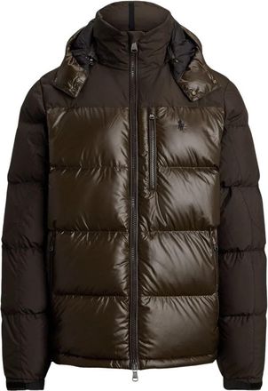 Ralph Lauren The Gorham Two-Tone Down Jacket - Heren - Gewatteerde jassen - Bruin - L - Nylon - Jassen