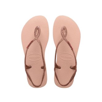 Havaianas Sandalen in rubber met platte hak