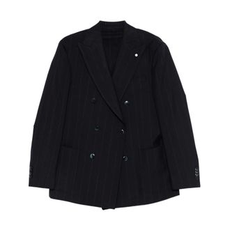 Luigi Bianchi Mantova Uomo, Giacche, Blu, 3Xl, new