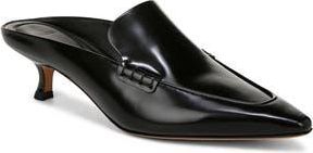 Vince Samy Pointed Toe Kitten Heel Loafer Mule in Black at Nordstrom Rack, Size 8.5