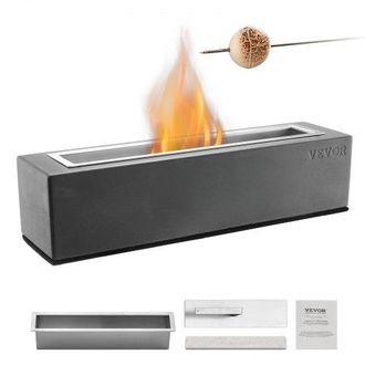 OEM Brasero De Mesa De Hormig&oacute;n Para Decoraci&oacute;n Interiores Exteriores, Alcohol Isoprop&iacute;lico, Para Smores, Para Patio, Balc&oacute;n, Con Cubierta Para Extintor, 
