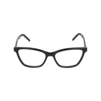 Saint Laurent Glasses, female, Black, 53 MM, Black Transparent Eyeglasses SL M128