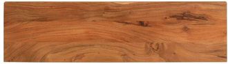 vidaXL vidaXL Piano Tavolo 110x40x2,5cm Rettangolare Legno Massello Acacia