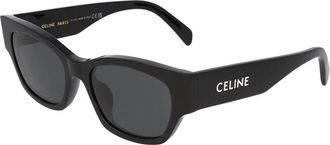Celine Monochroms 01 Zonnebril - Dames - Zonnebrillen - Zwart - 54 MM - Accessoires