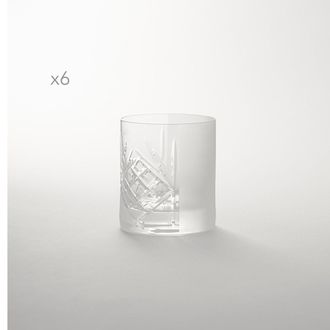 knIndustrie Set of 6 Tumblers, polished ground - IN/CUTS