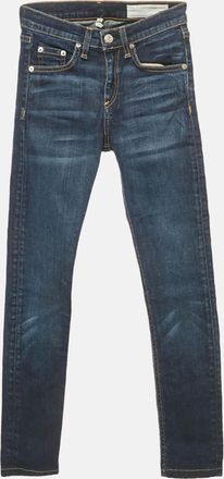 Rag & Bone Rag & Bone Blue Denim High Rise Skinny Jeans S Waist