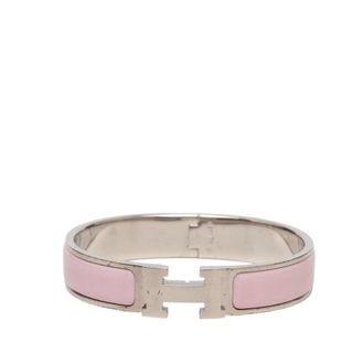 Herm&egrave;s Pre-owned Hermes Narrow Enamel Clic H Bracelet PM Ladies VHIKX0LO1V9PSY0X
