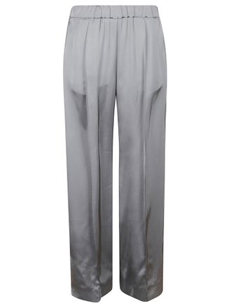 Jil Sander Silky Texture Trousers with Elegant Draping