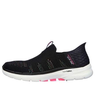 Skechers (WMNS) Skechers Go Walk 6 Valentina Black Multicolor 124566-BKMT