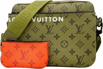 Louis Vuitton Khaki Shoulder Bag (Pre-Owned)