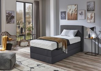 Westfalia Polsterbetten Boxspringbett wahlweise mit Kaltschaum-Topper