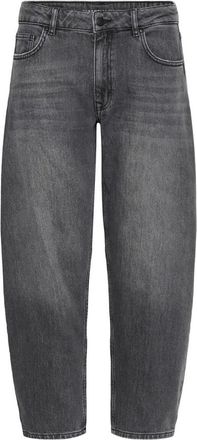 MY ESSENTIAL WARDROBE Dames, Jeans, Grijs, Maat: W25 L30 Katoen