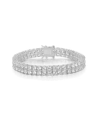 Liv Oliver Silver Plated Cz Bracelet