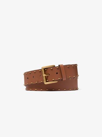 Michael Kors Studded Leather Belt