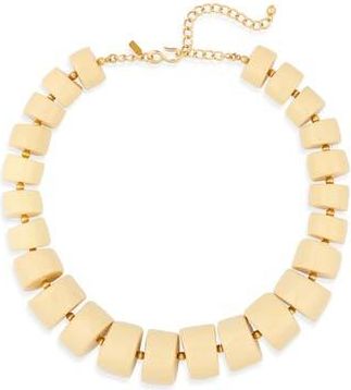 Kenneth Jay Lane Faux Ivory Statement Necklace at Nordstrom Rack