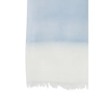 D'Aniello Wool Colour-Block Stole - Blue