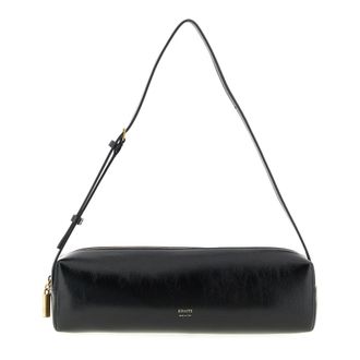 Khaite Tassen, Dames, Zwart, ONE Size, Leer, Kye Schoudertas