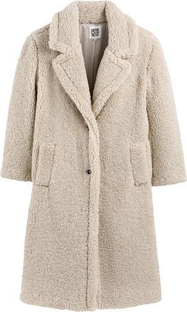 La Redoute Collections Lange jas in sherpa