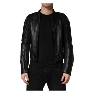 Dolce & Gabbana Biker Jacket - male - Dolce & Gabbana - Bomber Jackets - Black - M - Jackets
