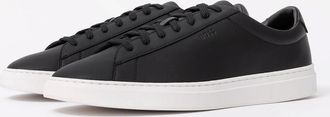 HUGO BOSS Mens BOSS Orange Mens Kieran Tennis Trainers - Black 002 - Size: 10