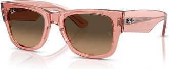Ray-Ban Mega Wayfarer - unisex - Zonnebrillen - Roze - 51 MM - Accessoires