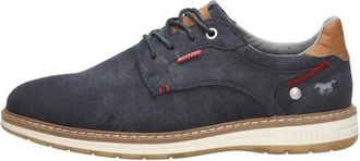Mustang Schoenen met veters - Heren - Veterschoenen - Blauw - 43 EU - Schoenen