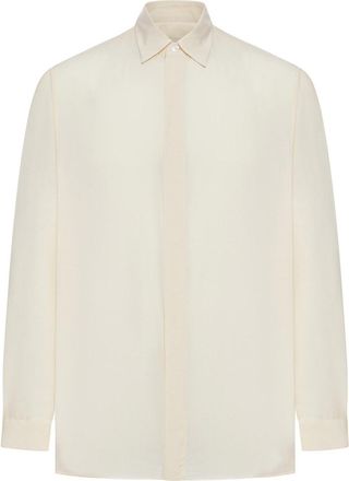 Lardini Linen And Natural Fiber Shirt
