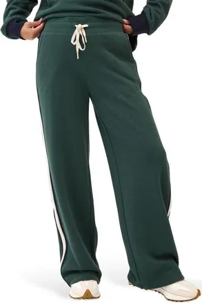 Threads 4 Thought Lupita Side Stripe Fleece Pants in Alpine/galaxy at Nordstrom, Size Small