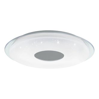 Eglo Eglo - Totari-z Ceiling Lamp Chrome And White With Crystal Effect &Oslash;56 - Tw - Zigbee, Bluetooth