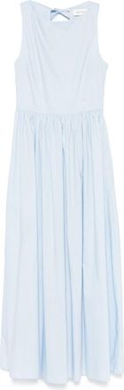 Matteau Tie Back Midi Dress - Womens - Organic Cotton