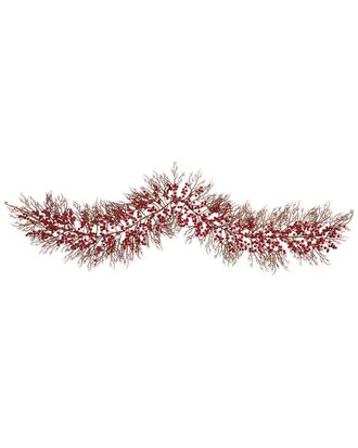Nearly Natural 6Ft. Red Berry Artificial Christmas Garland