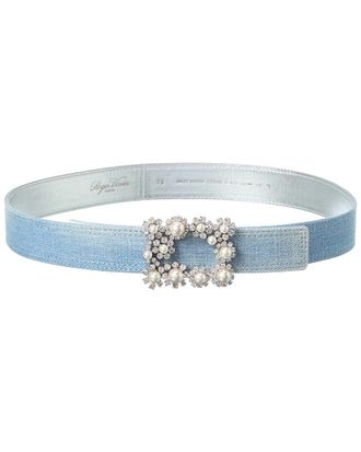 Roger Vivier Denim Belt