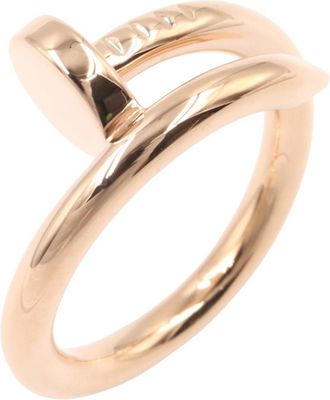 Cartier Gold Pink Gold (18K) Band Ring (Pre-Owned)