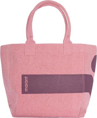 Isabel Marant Handtassen - Dames - Shoppers - Roze - ONE Size - Katoen - Tassen