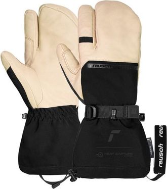 Reusch Duality R-Wool Lobster Handschuhe f&uuml;r Herren | schwarz/beige